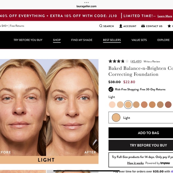 Laura Gellar baked balance and brighten - Picture 4 of 5